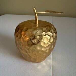 Teacher Gift Golden Apple Decoration Teacher Appreciation Apple Decoration Gift